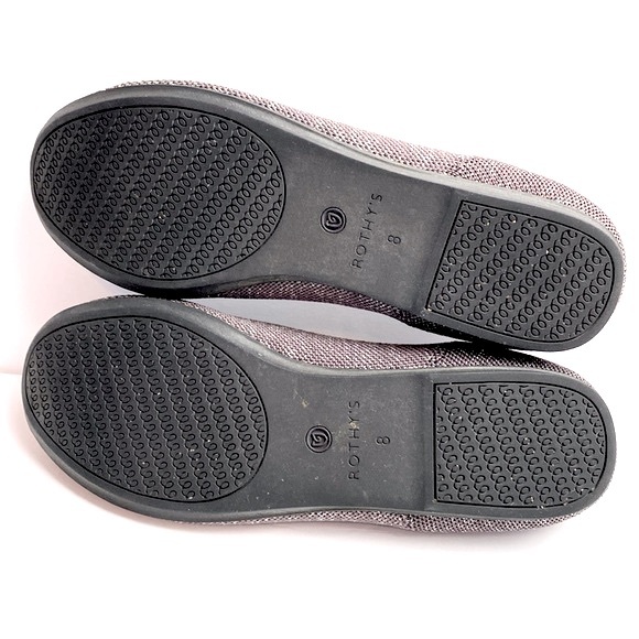 Rothy’s Women’s Round Toe Flats Twilight Metallic Size 8 - Picture 5 of 12